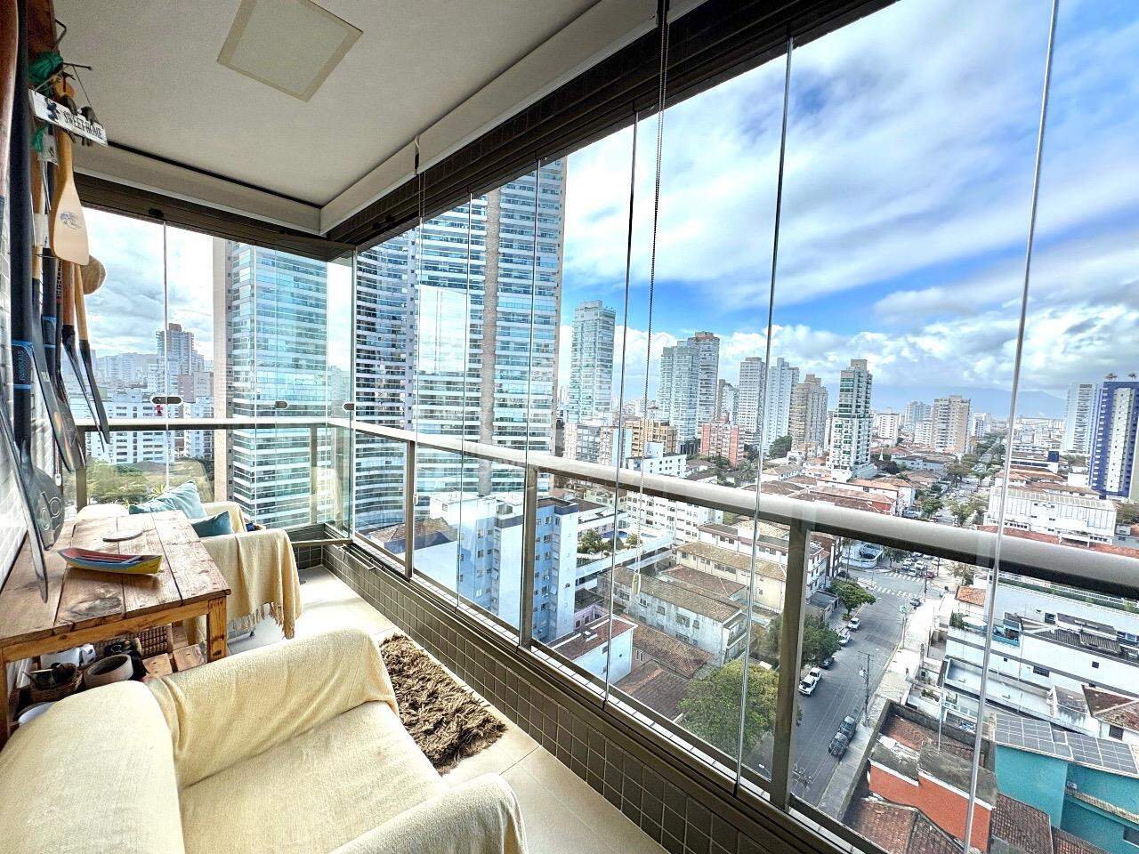 Apartamento de 210 m² com 3 suítes, 4 vagas e lazer completo no Boqueirão, Santos em Boqueirão, Santos — foto 8
