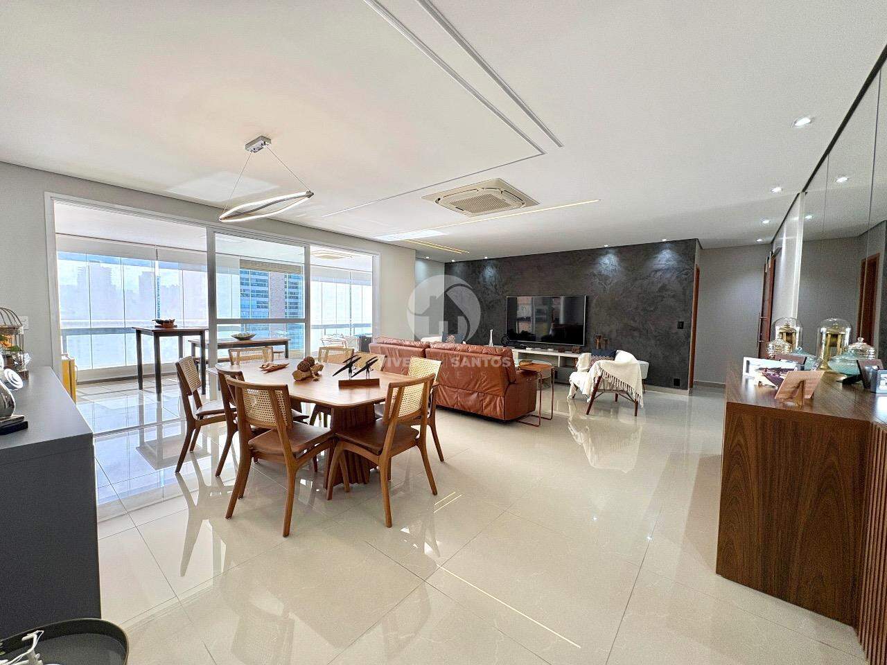 Apartamento de 210 m² com 3 suítes, 4 vagas e lazer completo no Boqueirão, Santos em Boqueirão, Santos — foto 3