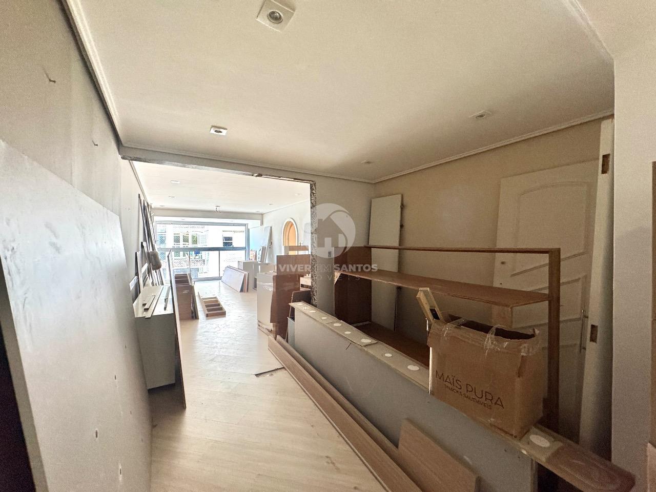 Apartamento para reforma 110m2 no bairro da Aparecida em Aparecida, Santos — foto 3
