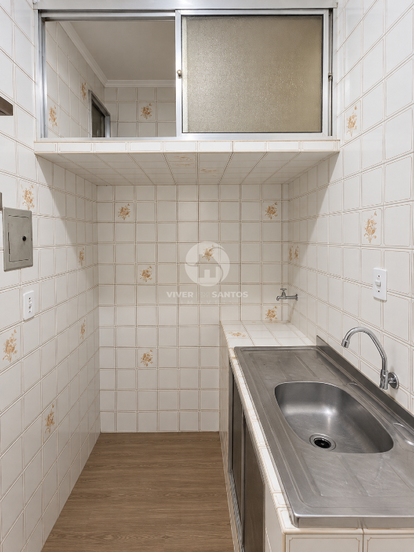 Sala Living à venda, 1 vaga, Embaré - Santos/SP em Embaré, Santos — foto 7