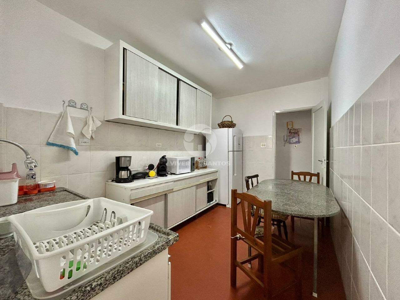 Apartamento de 3 quartos com 130 m² no Ponta da Praia, Santos – varanda e portaria 24h em Ponta da Praia, Santos — foto 20