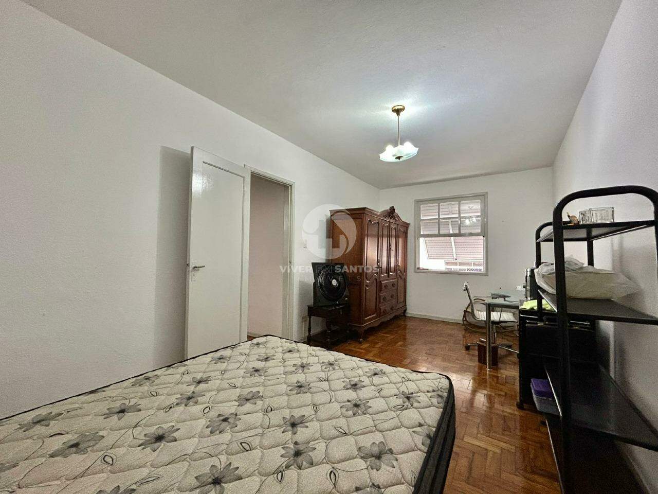 Apartamento de 3 quartos com 130 m² no Ponta da Praia, Santos – varanda e portaria 24h em Ponta da Praia, Santos — foto 14