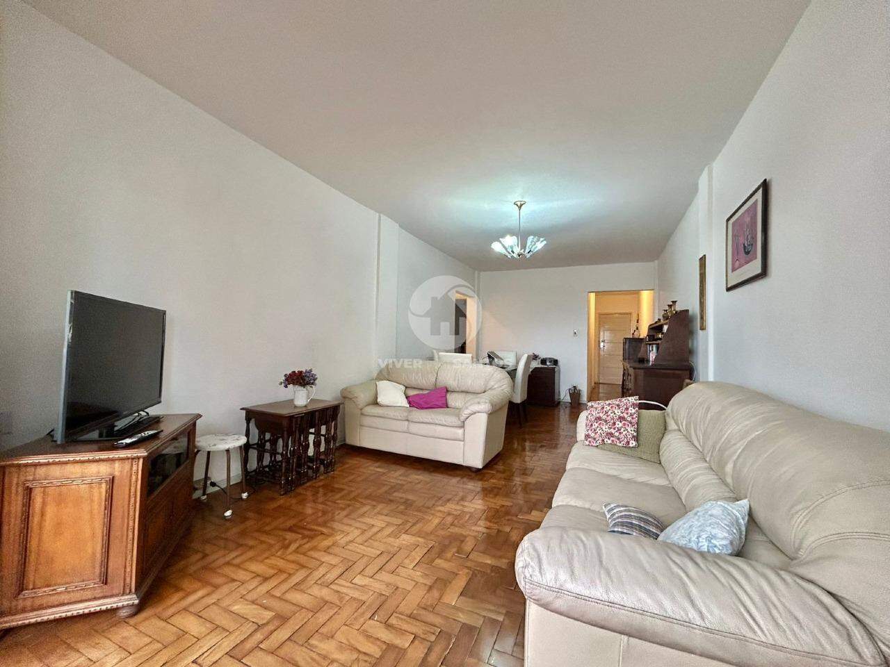Apartamento de 3 quartos com 130 m² no Ponta da Praia, Santos – varanda e portaria 24h em Ponta da Praia, Santos — foto 2
