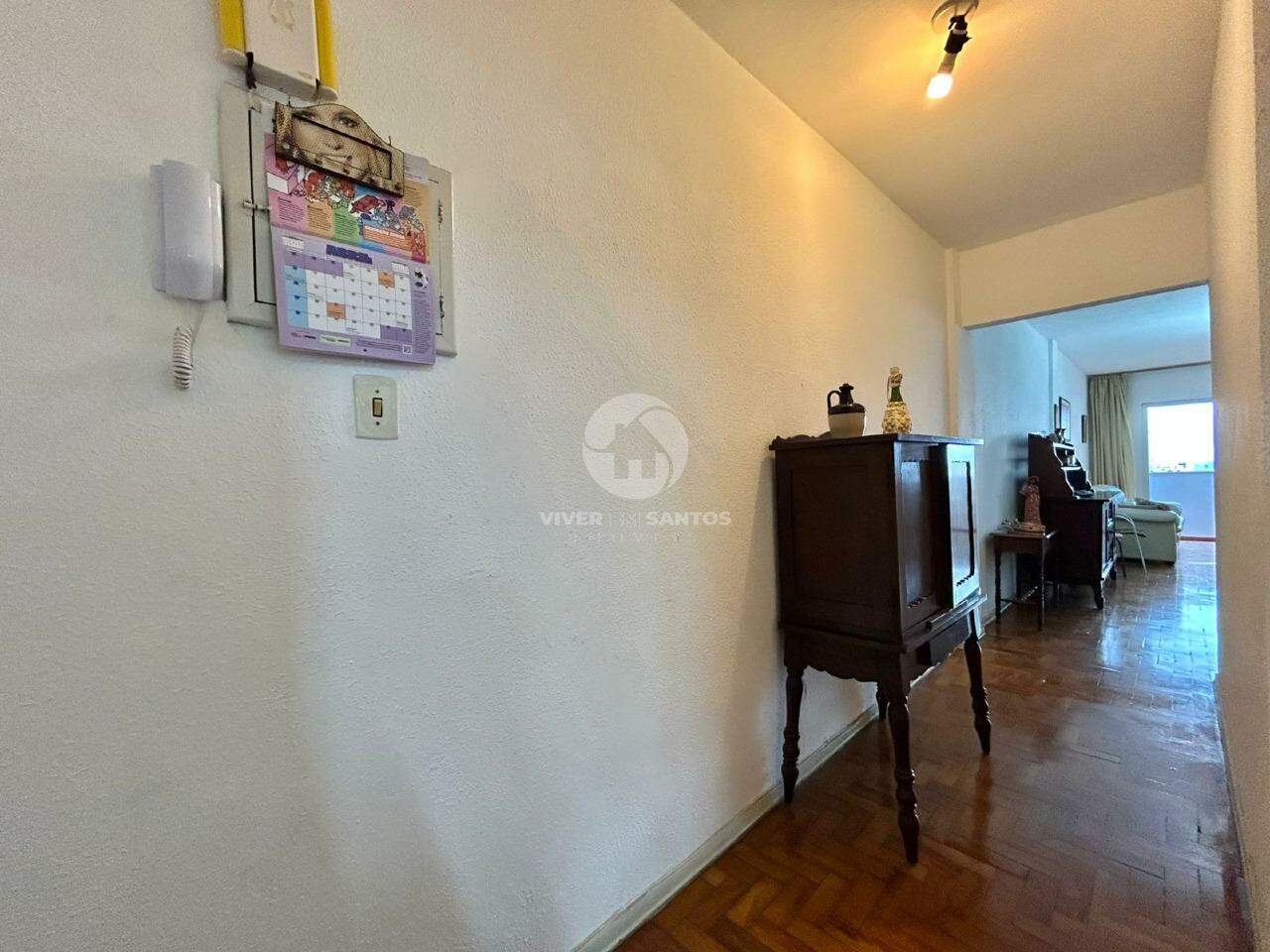 Apartamento de 3 quartos com 130 m² no Ponta da Praia, Santos – varanda e portaria 24h em Ponta da Praia, Santos — foto 17