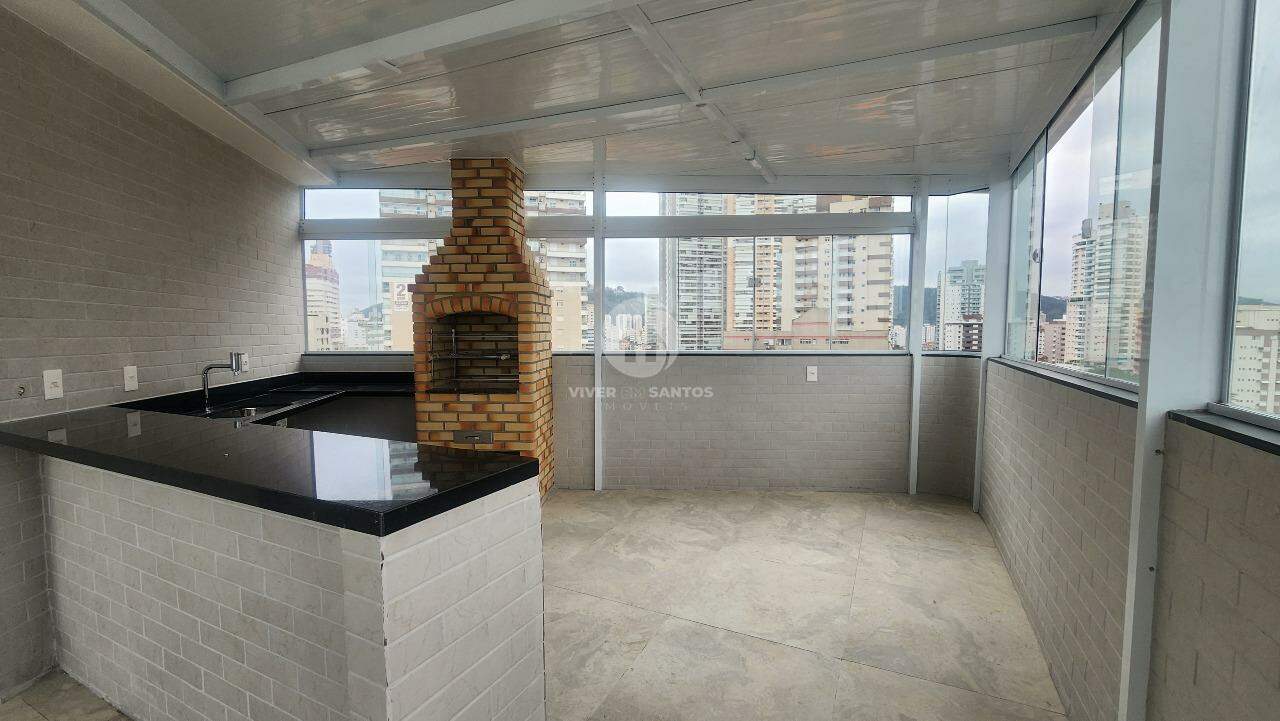 Cobertura coração d9 Gonzaga 442m² em Gonzaga, Santos — foto 2
