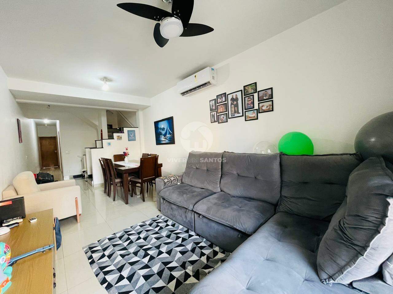 Casa à venda, 3 quartos, 3 suítes, 2 vagas, Aparecida - Santos/SP em Aparecida, Santos — foto 3