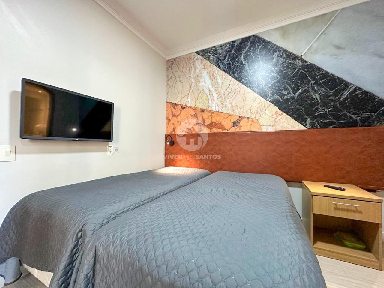 Flat à venda, 1 quarto, 1 vaga, Gonzaga - Santos/SP em Gonzaga, Santos — foto 11