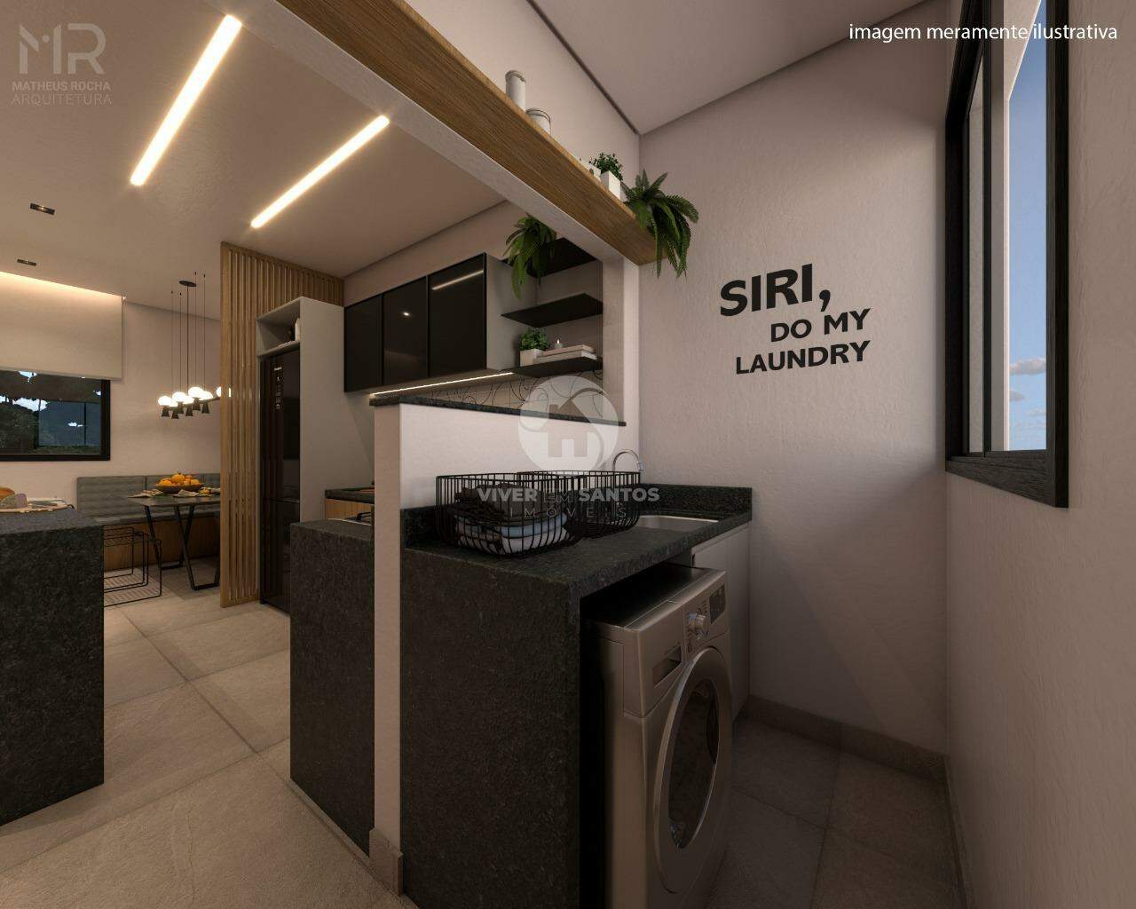 Casa à venda, 2 quartos, 1 vaga, Vila Mathias - Santos/SP em Vila Mathias, Santos — foto 10