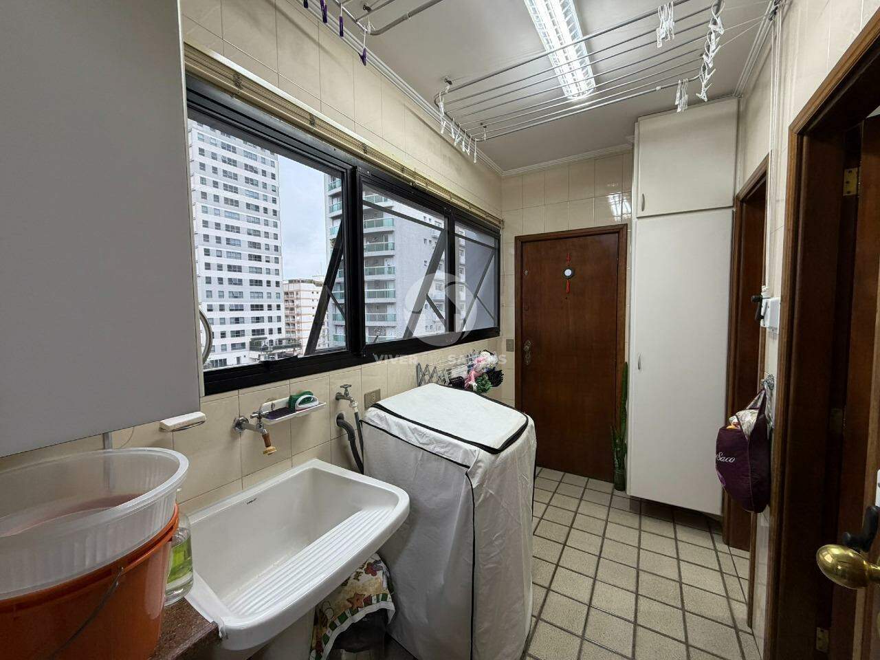Apartamento de Frente, 3 Dormitórios, Suíte, Vista Livre e 2 Vagas no Embaré – Santos/SP em Embaré, Santos — foto 22