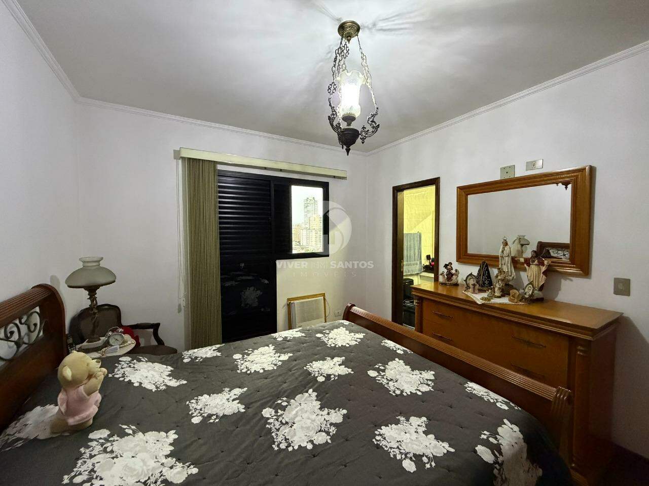Apartamento de Frente, 3 Dormitórios, Suíte, Vista Livre e 2 Vagas no Embaré – Santos/SP em Embaré, Santos — foto 17