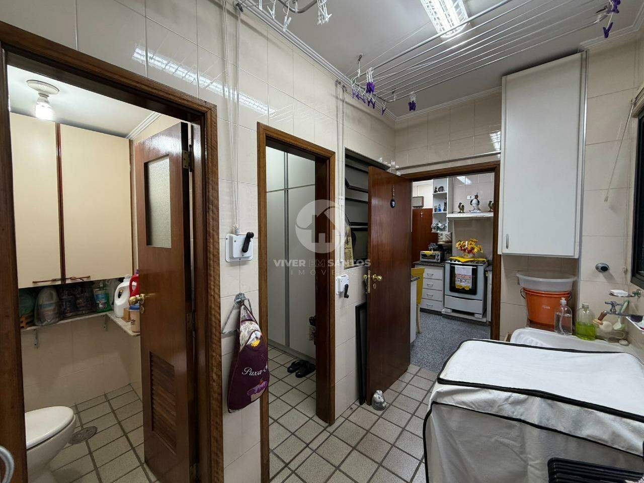 Apartamento de Frente, 3 Dormitórios, Suíte, Vista Livre e 2 Vagas no Embaré – Santos/SP em Embaré, Santos — foto 23