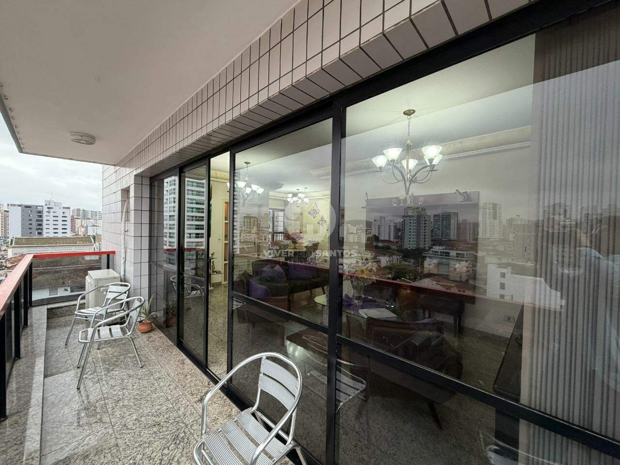 Apartamento de Frente, 3 Dormitórios, Suíte, Vista Livre e 2 Vagas no Embaré – Santos/SP em Embaré, Santos — foto 6