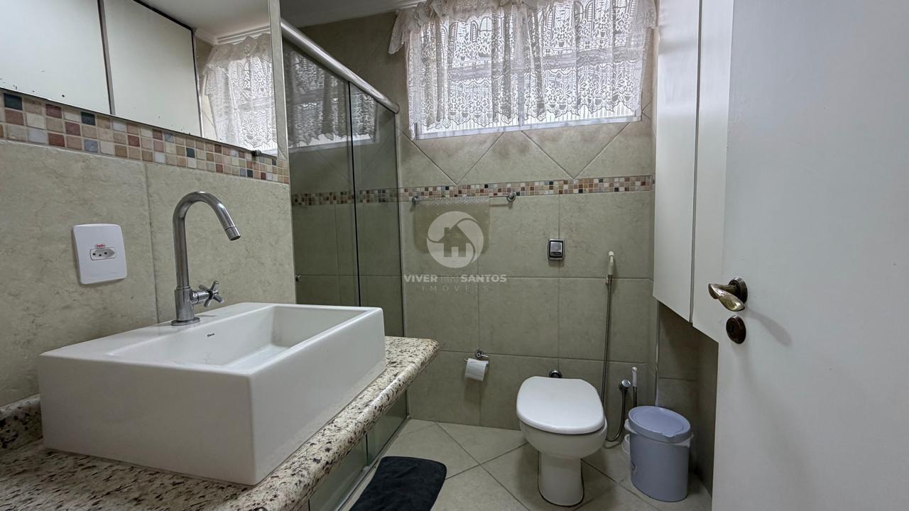 Apartamento com Vista para o Mar no Embaré, Santos – 55 m², 1 quarto em Boqueirão, Santos — foto 14