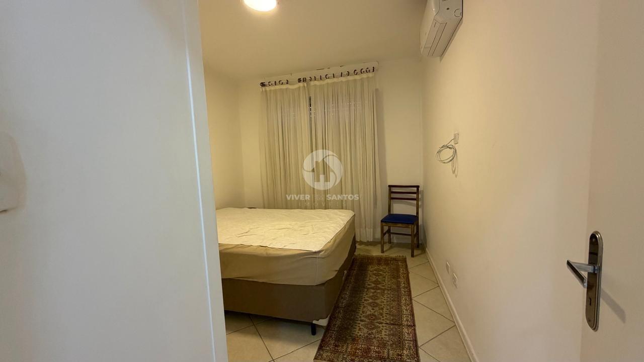 Apartamento com Vista para o Mar no Embaré, Santos – 55 m², 1 quarto em Boqueirão, Santos — foto 11