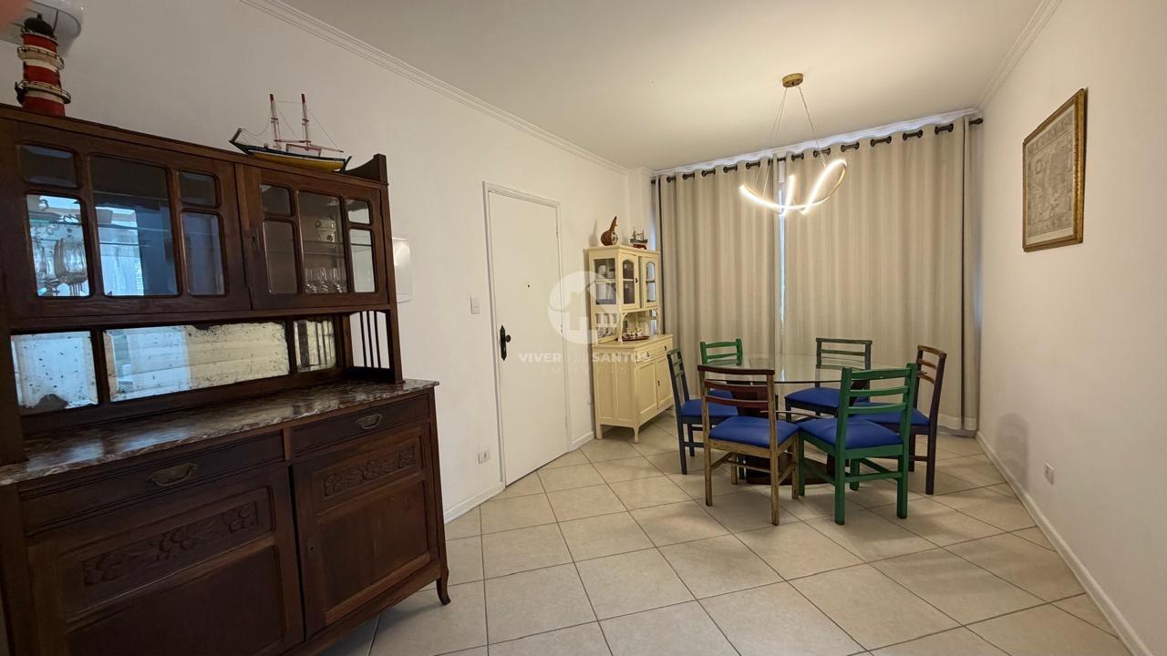 Apartamento com Vista para o Mar no Embaré, Santos – 55 m², 1 quarto em Boqueirão, Santos — foto 4