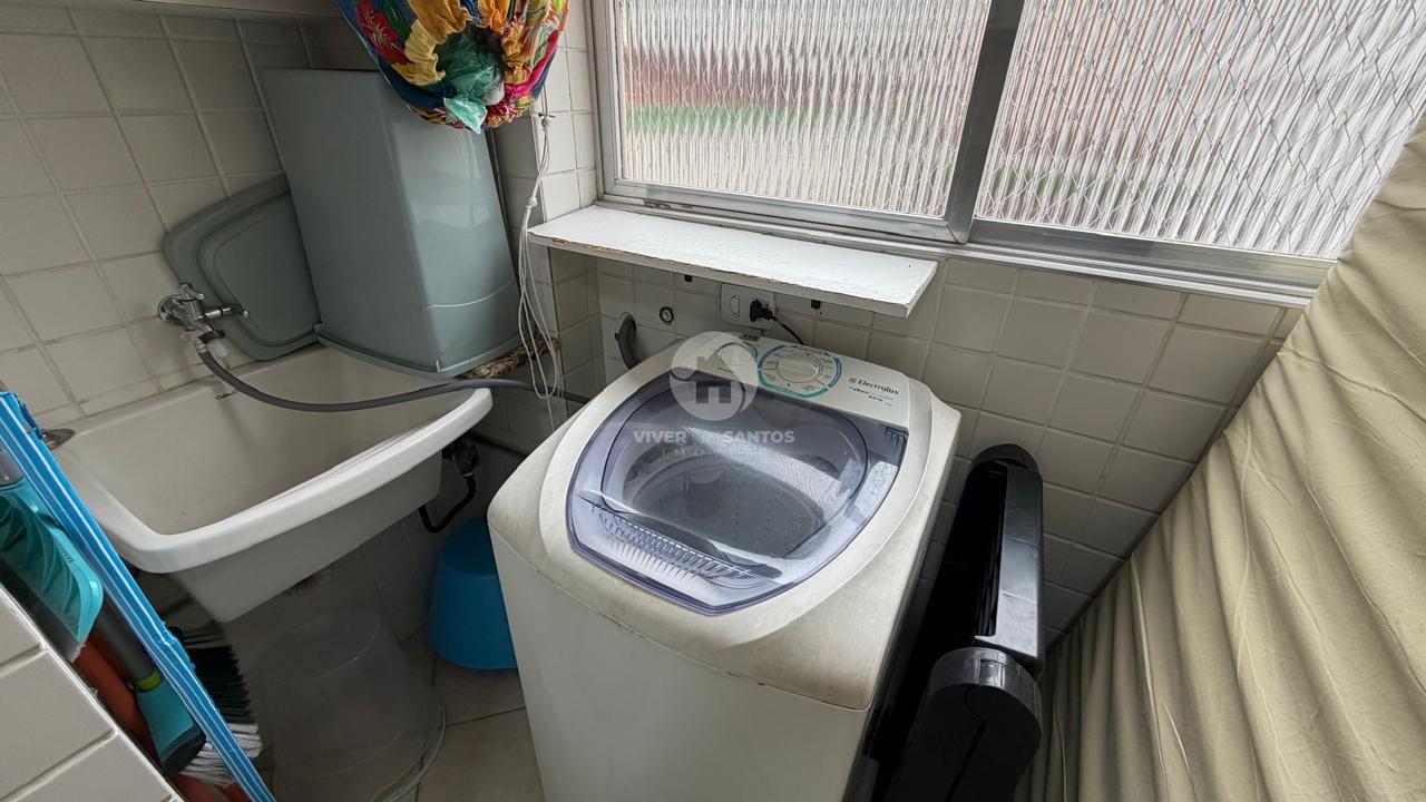 Apartamento com Vista para o Mar no Embaré, Santos – 55 m², 1 quarto em Boqueirão, Santos — foto 18