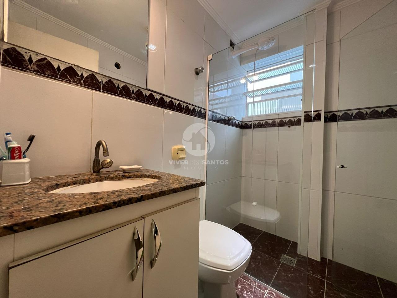 Apartamento com 4 quartos na quadra da praia na Ponta da Praia em Ponta da Praia, Santos — foto 12