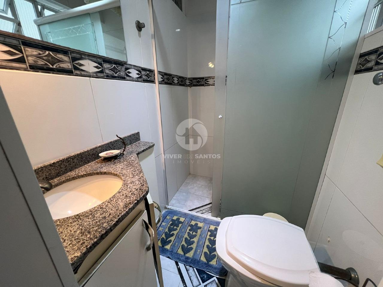 Apartamento com 4 quartos na quadra da praia na Ponta da Praia em Ponta da Praia, Santos — foto 16