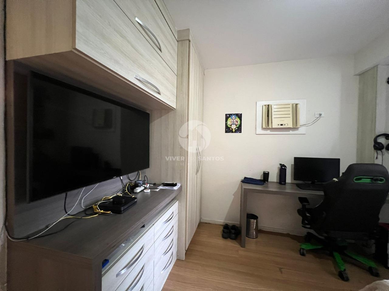 Apartamento com 4 quartos na quadra da praia na Ponta da Praia em Ponta da Praia, Santos — foto 8