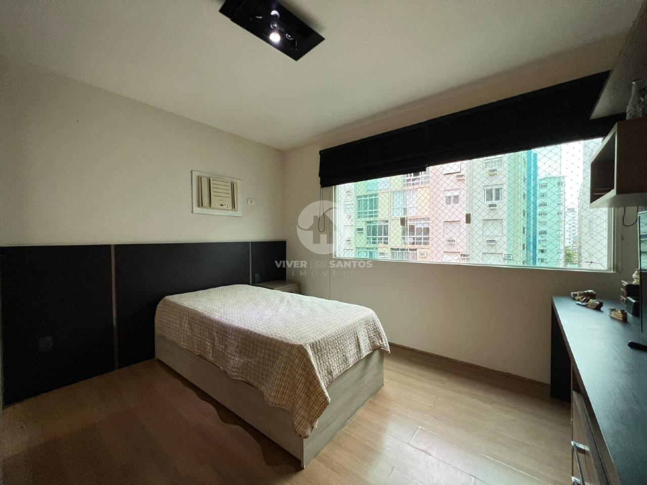 Apartamento com 4 quartos na quadra da praia na Ponta da Praia em Ponta da Praia, Santos — foto 15