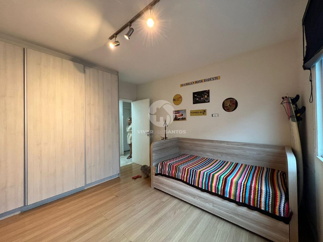 Apartamento com 4 quartos na quadra da praia na Ponta da Praia em Ponta da Praia, Santos — foto 18