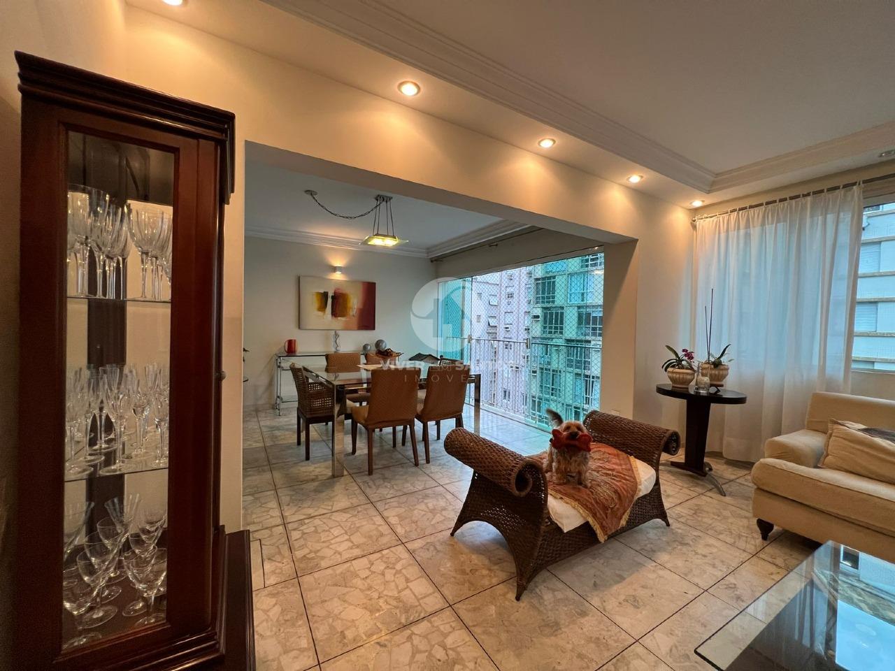 Apartamento com 4 quartos na quadra da praia na Ponta da Praia em Ponta da Praia, Santos — foto 4