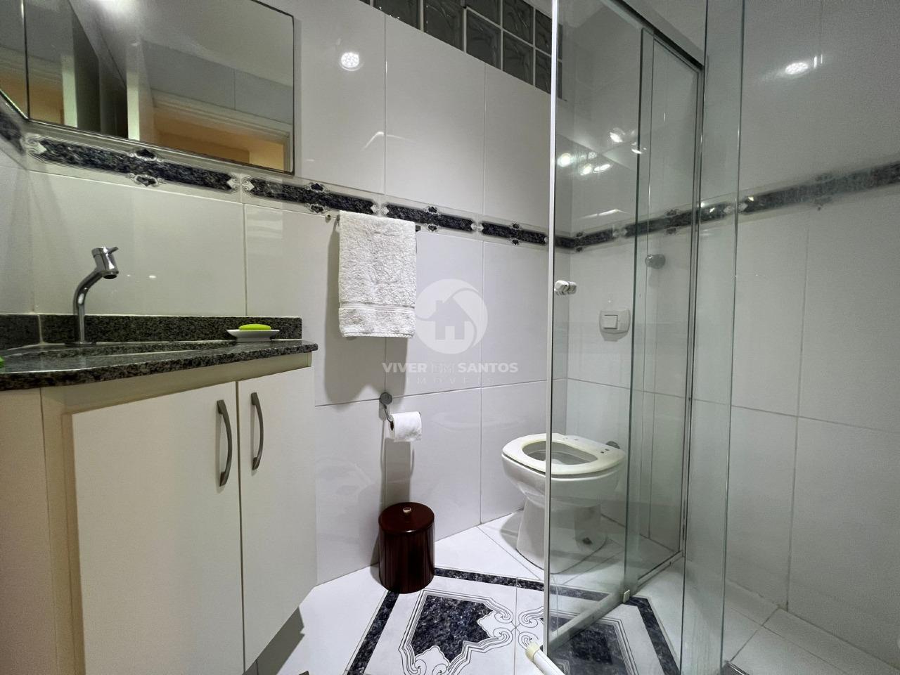 Apartamento com 4 quartos na quadra da praia na Ponta da Praia em Ponta da Praia, Santos — foto 25