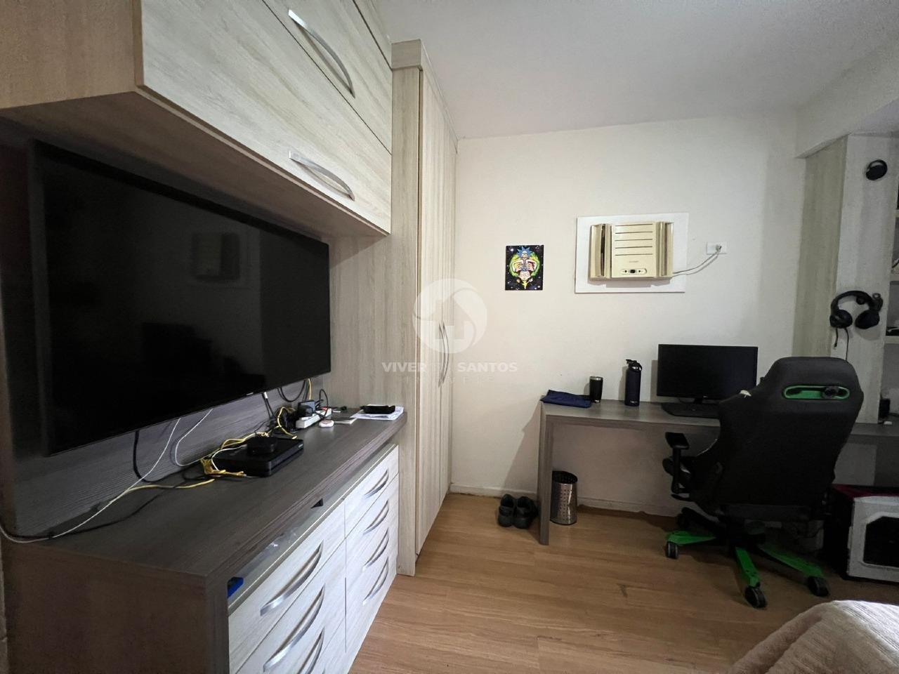 Apartamento com 4 quartos na quadra da praia na Ponta da Praia em Ponta da Praia, Santos — foto 10