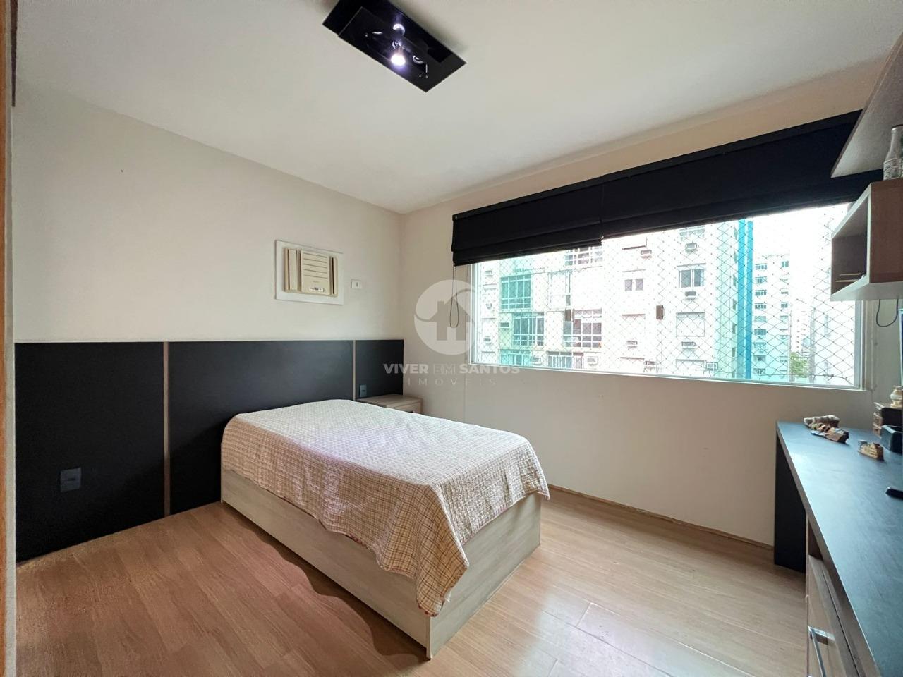 Apartamento com 4 quartos na quadra da praia na Ponta da Praia em Ponta da Praia, Santos — foto 14