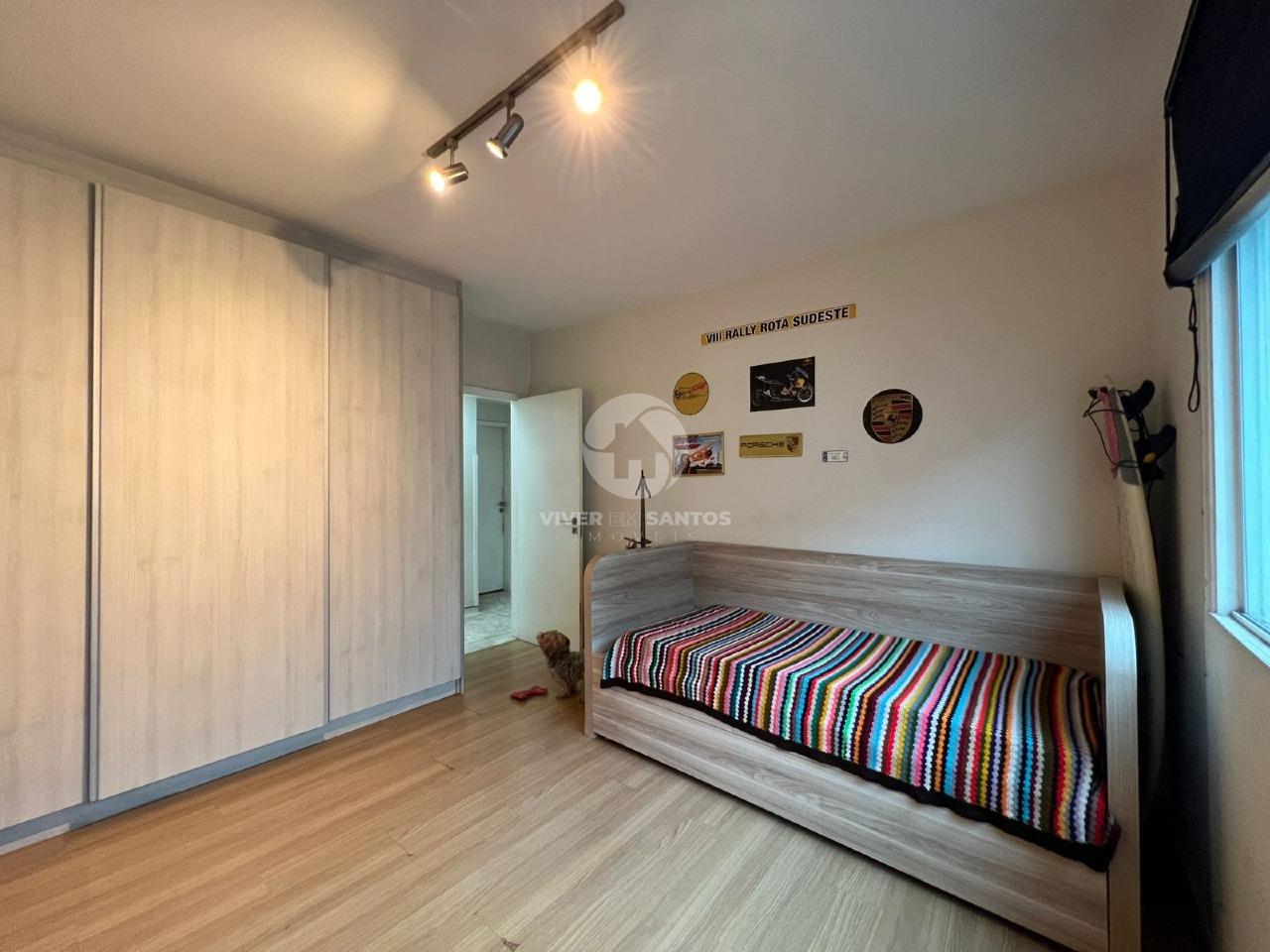Apartamento com 4 quartos na quadra da praia na Ponta da Praia em Ponta da Praia, Santos — foto 20