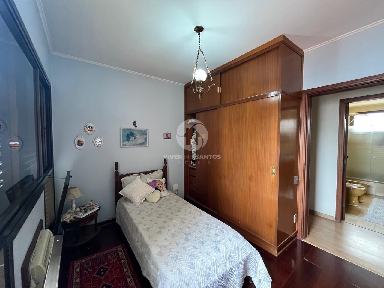 Apartamento pronto para morar no canal 3 -167 m2 -suíte master com clouset e 02 vagas . em Boqueirão, Santos — foto 12