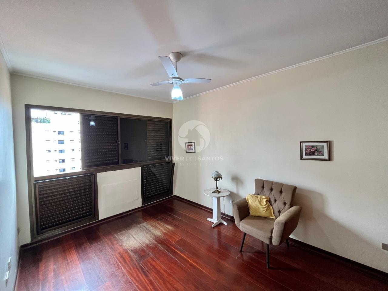 Apartamento pronto para morar no canal 3 -167 m2 -suíte master com clouset e 02 vagas . em Boqueirão, Santos — foto 11