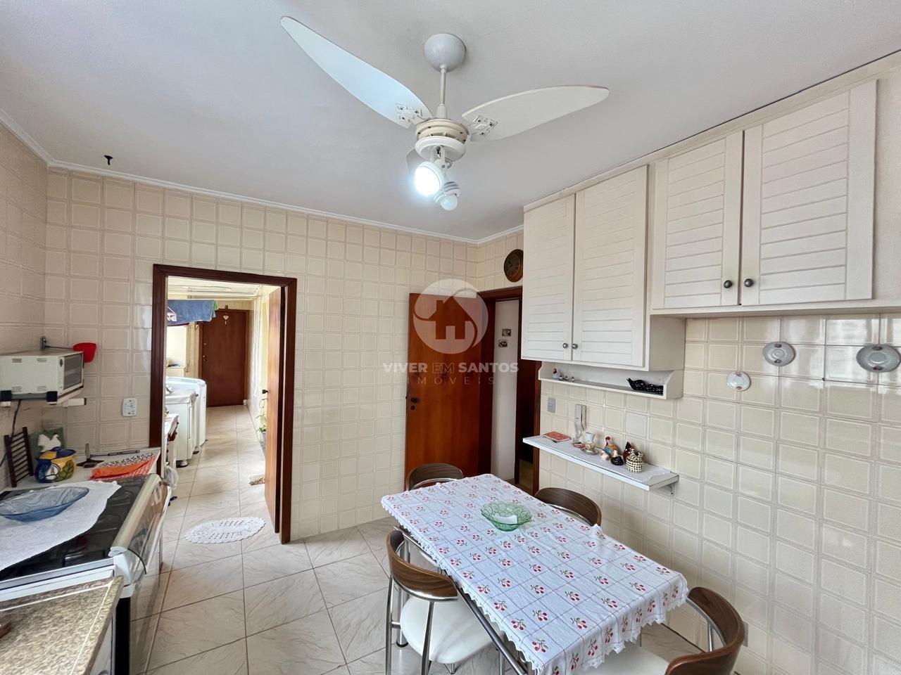 Apartamento pronto para morar no canal 3 -167 m2 -suíte master com clouset e 02 vagas . em Boqueirão, Santos — foto 20