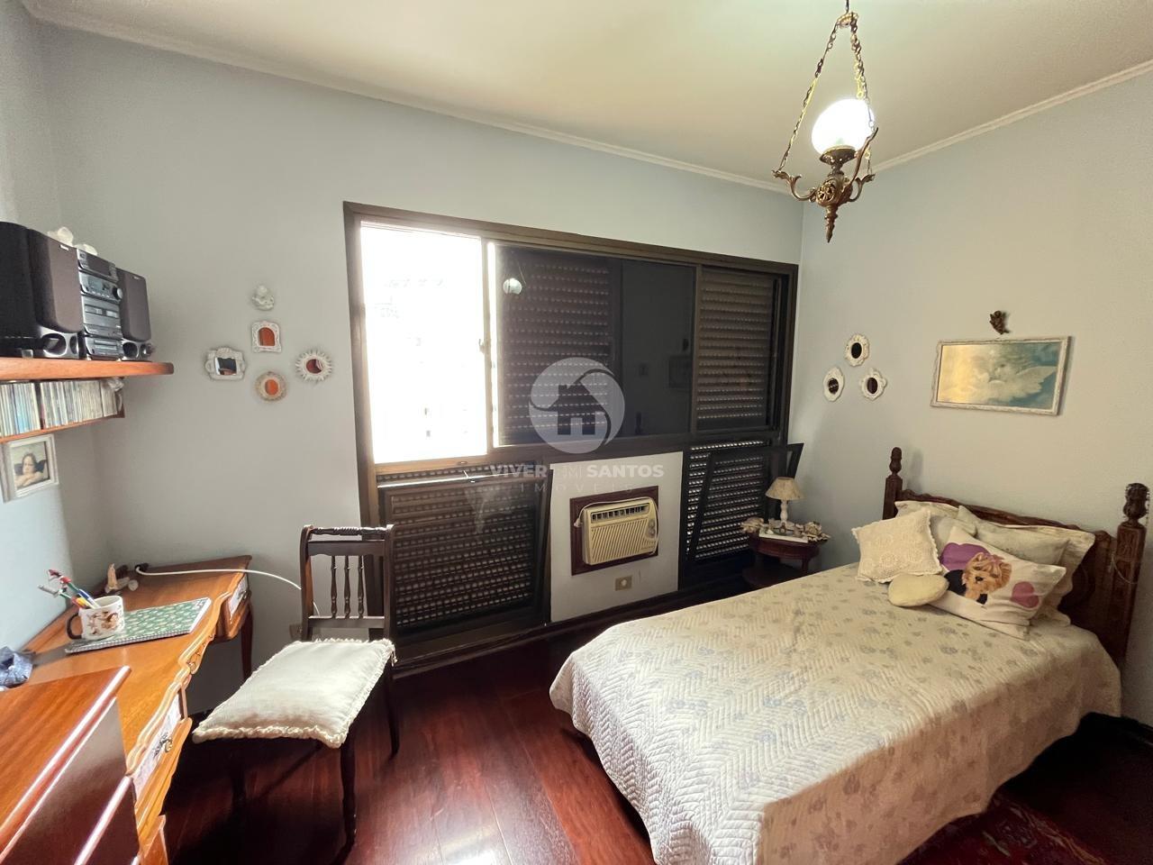 Apartamento pronto para morar no canal 3 -167 m2 -suíte master com clouset e 02 vagas . em Boqueirão, Santos — foto 13