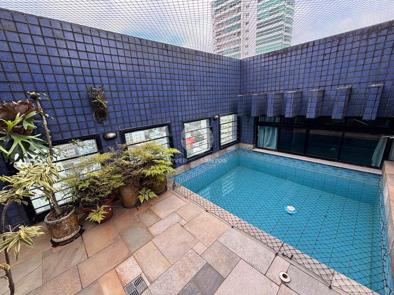 Cobertura duplex com piscina na quadra da praia - Santos/SP em Ponta da Praia, Santos — foto 20