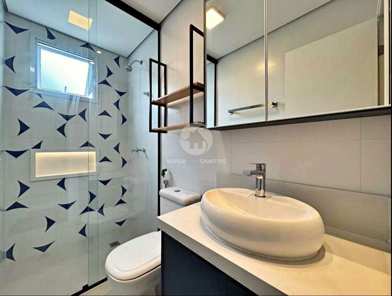 Cobertura duplex com 166 m² porteira fechada no bairro do Embaré em Embaré, Santos — foto 14