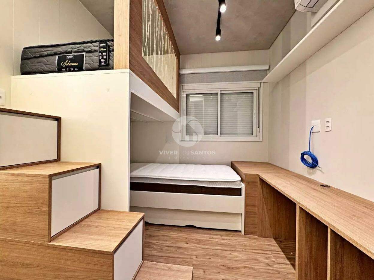 Cobertura duplex com 166 m² porteira fechada no bairro do Embaré em Embaré, Santos — foto 16