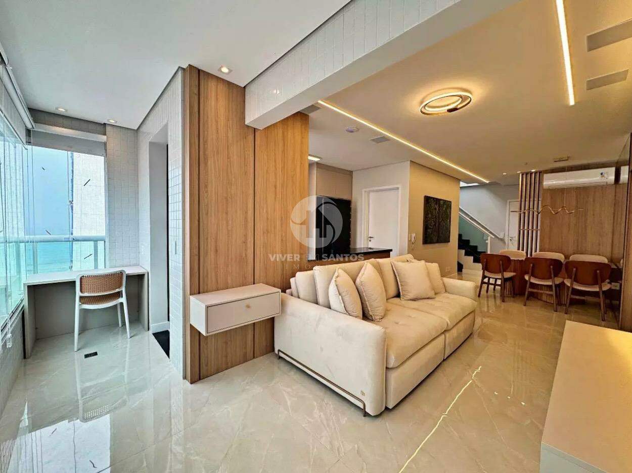 Cobertura duplex com 166 m² porteira fechada no bairro do Embaré em Embaré, Santos — foto 4