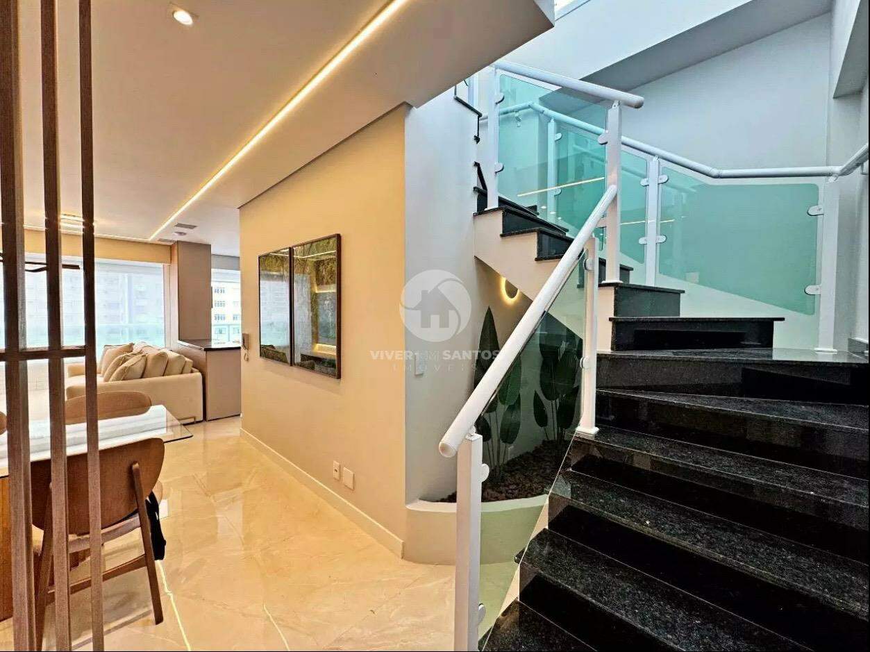 Cobertura duplex com 166 m² porteira fechada no bairro do Embaré em Embaré, Santos — foto 7