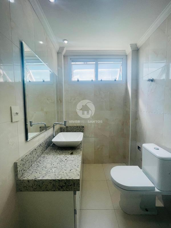 Apartamento 3 quartos com vista livre- Ponta da Praia - Santos em Ponta da Praia, Santos — foto 16