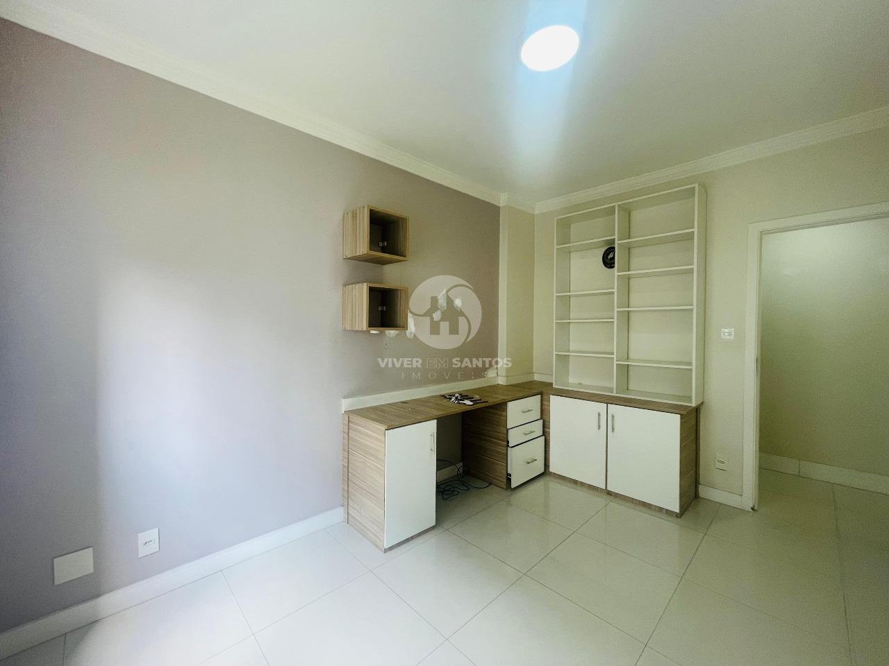 Apartamento 3 quartos com vista livre- Ponta da Praia - Santos em Ponta da Praia, Santos — foto 8