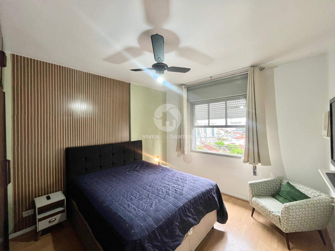 Amplo Apartamento 175m² no Gonzaga – 3 Dorms (1 Suíte), Vista livre prox a praia em Gonzaga, Santos — foto 13