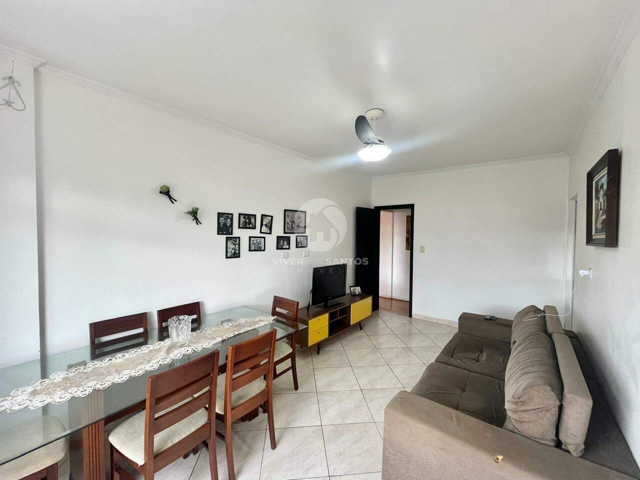 Amplo Apartamento 175m² no Gonzaga – 3 Dorms (1 Suíte), Vista livre prox a praia em Gonzaga, Santos — foto 6