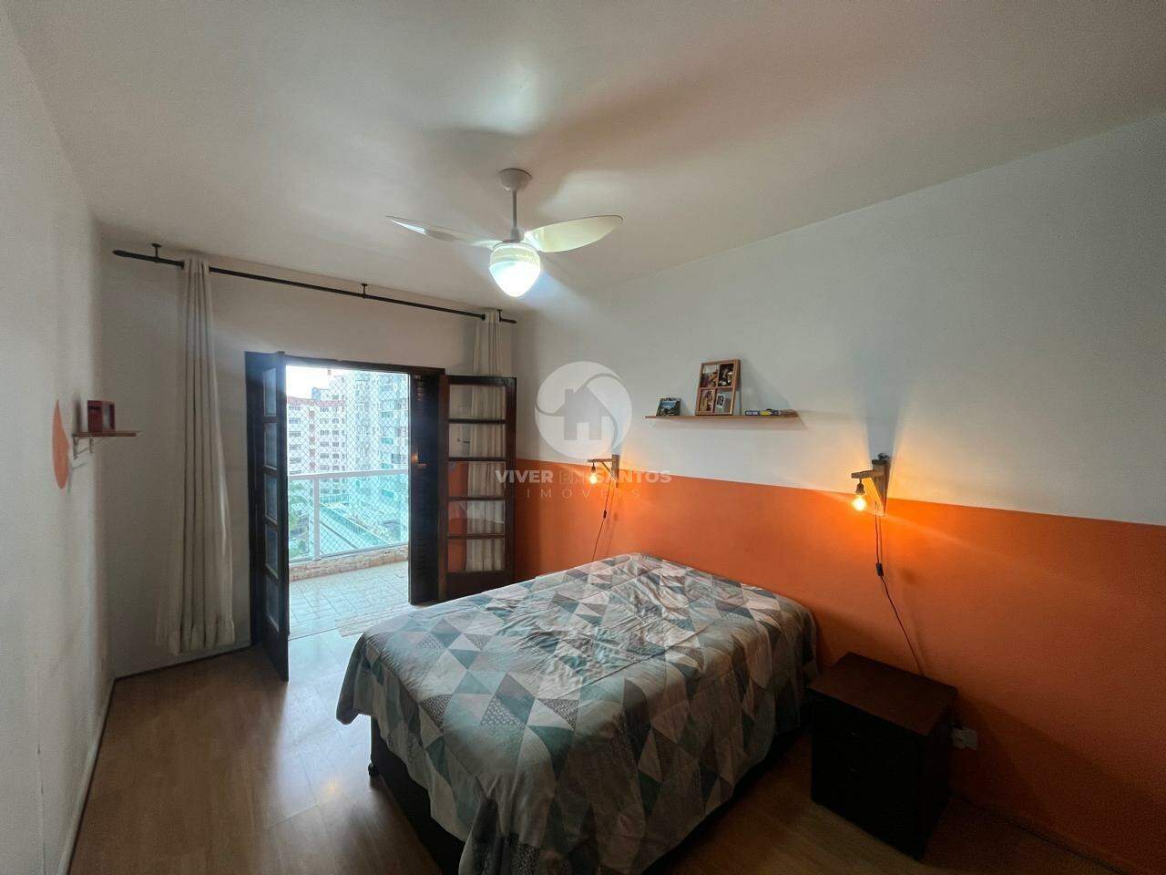 Amplo Apartamento 175m² no Gonzaga – 3 Dorms (1 Suíte), Vista livre prox a praia em Gonzaga, Santos — foto 8