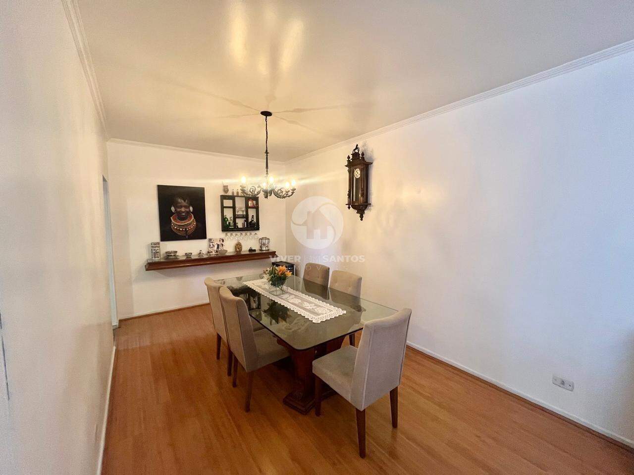 Amplo Apartamento 175m² no Gonzaga – 3 Dorms (1 Suíte), Vista livre prox a praia em Gonzaga, Santos — foto 3