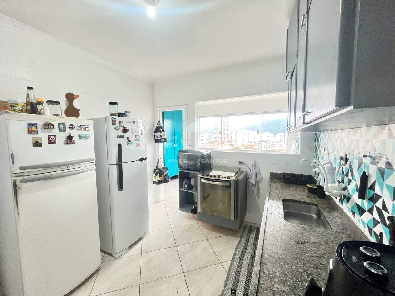 Amplo Apartamento 175m² no Gonzaga – 3 Dorms (1 Suíte), Vista livre prox a praia em Gonzaga, Santos — foto 21