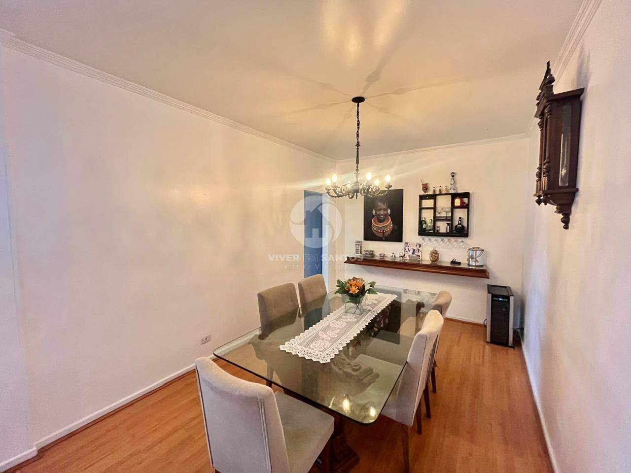 Amplo Apartamento 175m² no Gonzaga – 3 Dorms (1 Suíte), Vista livre prox a praia em Gonzaga, Santos — foto 4