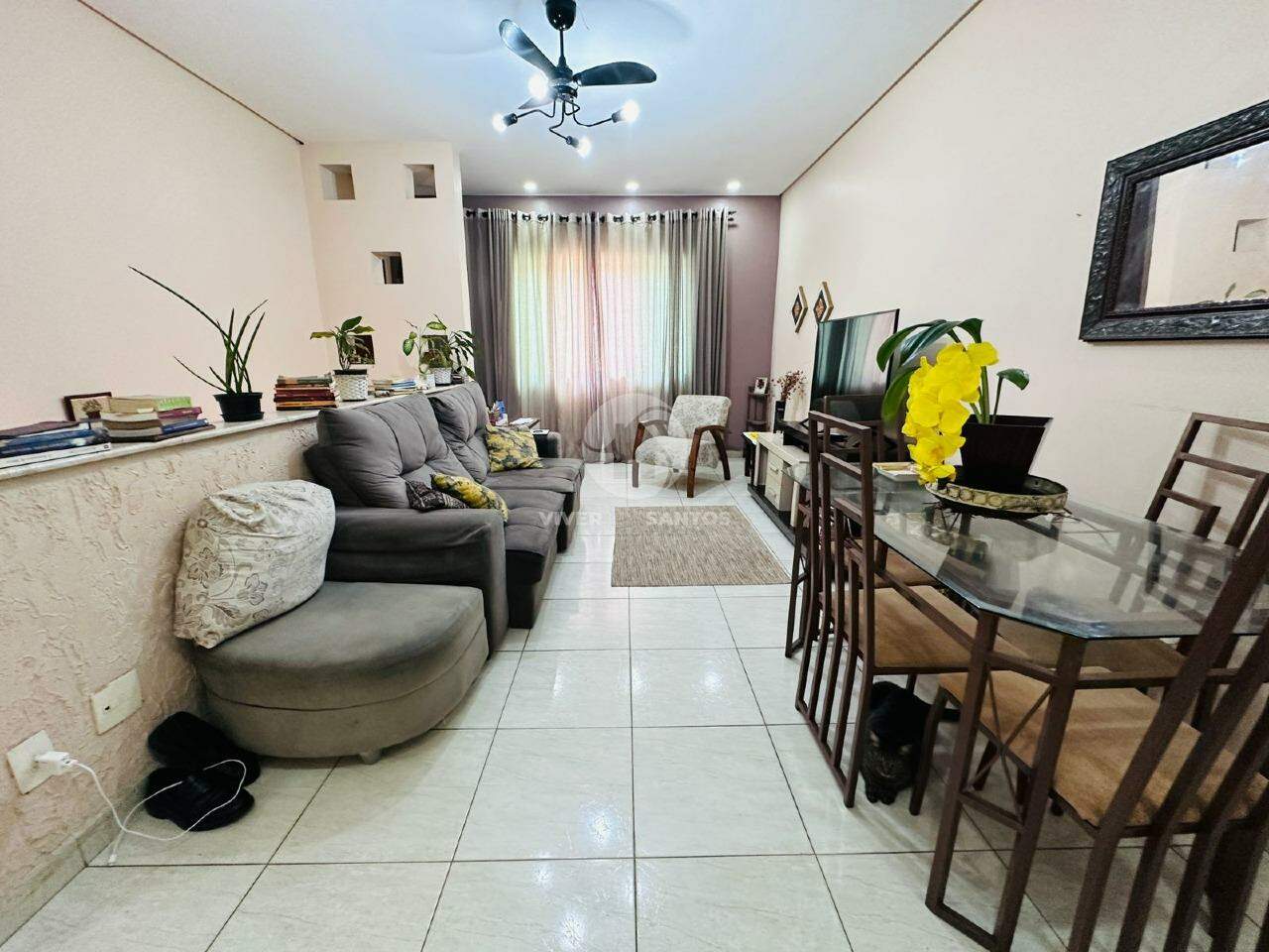 Casa à venda, 3 quartos, 1 vaga, Marapé - Santos/SP em Marapé, Santos — foto 4