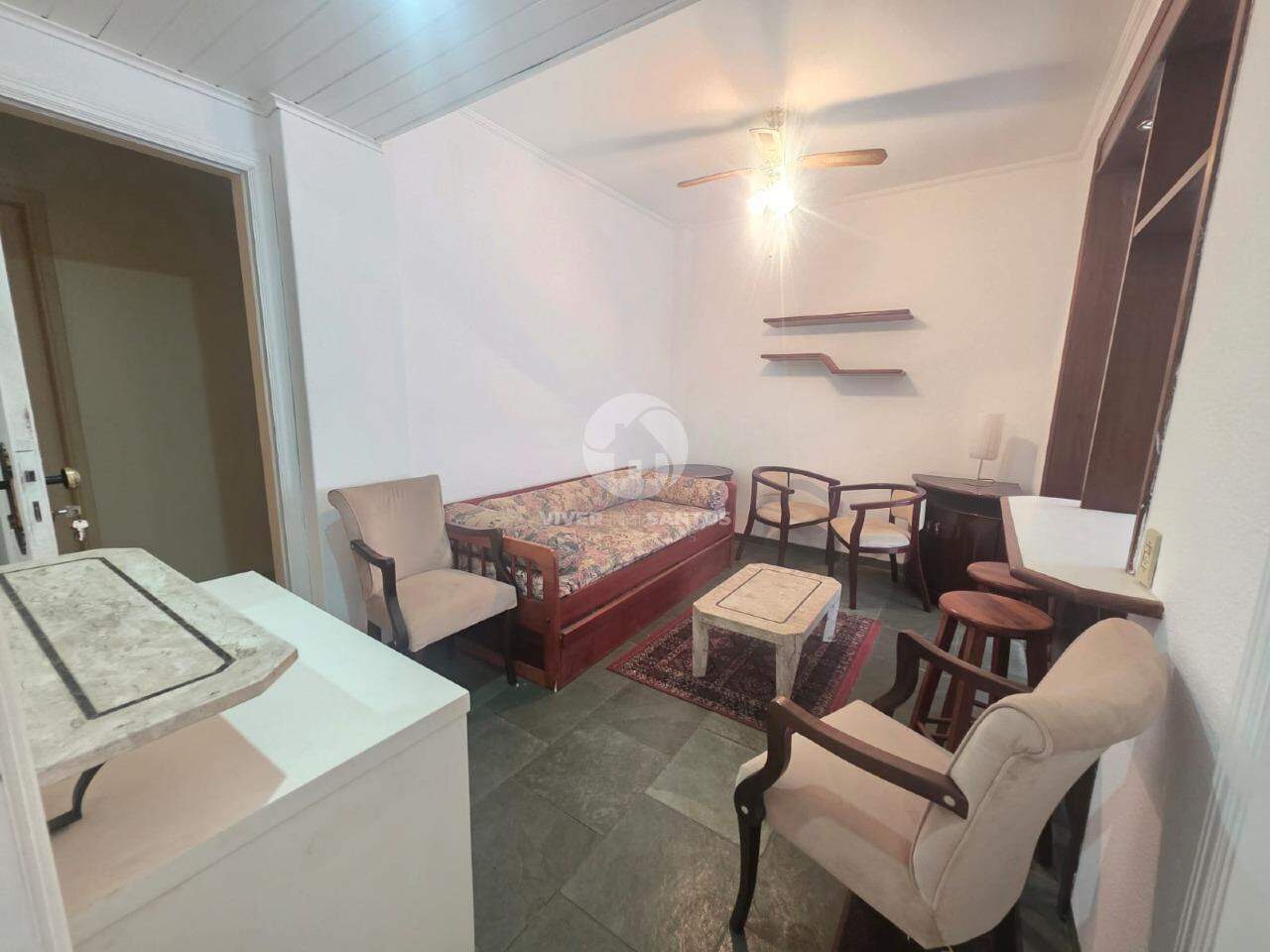 Apartamento à venda, 2 quartos, 1 vaga, Gonzaga - Santos/SP em Gonzaga, Santos — foto 2