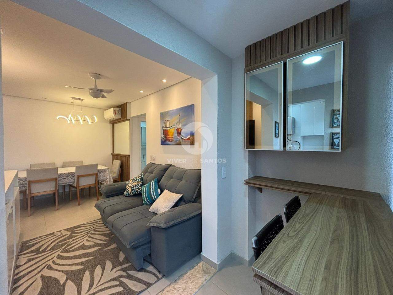 Apartamento à venda, 2 quartos, 1 suíte, 2 vagas, Marapé - Santos/SP em Marapé, Santos — foto 5